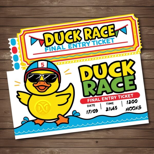 Duck Race Finale Ticket